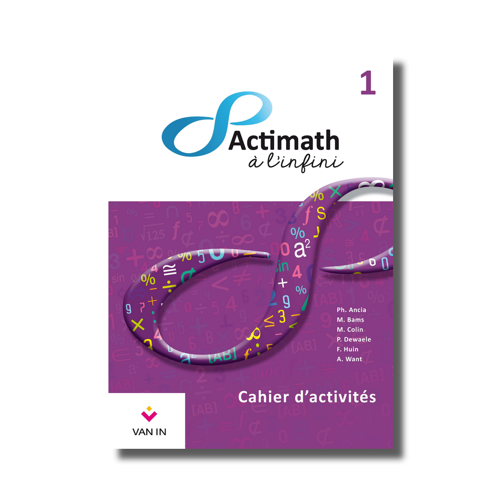 Actimath à l'infini 1 - cahier d'activités