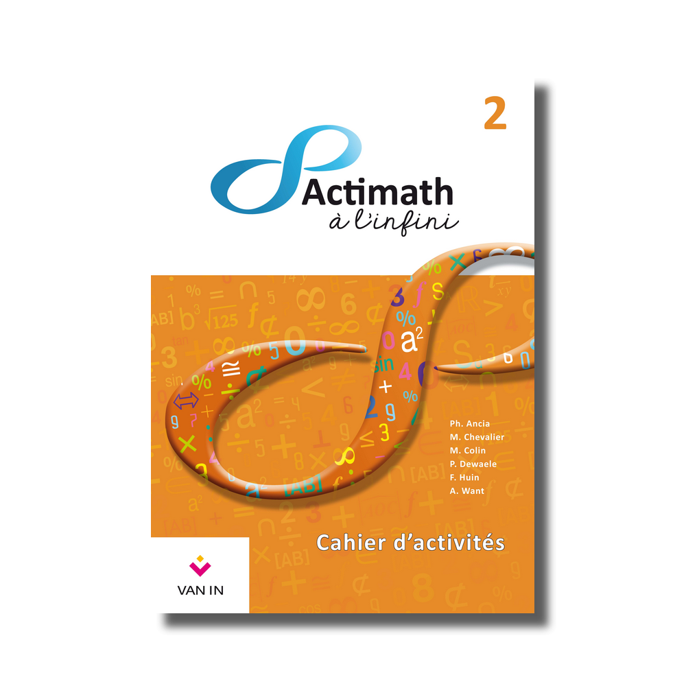 Actimath à l'infini 2 - cahier d'activités