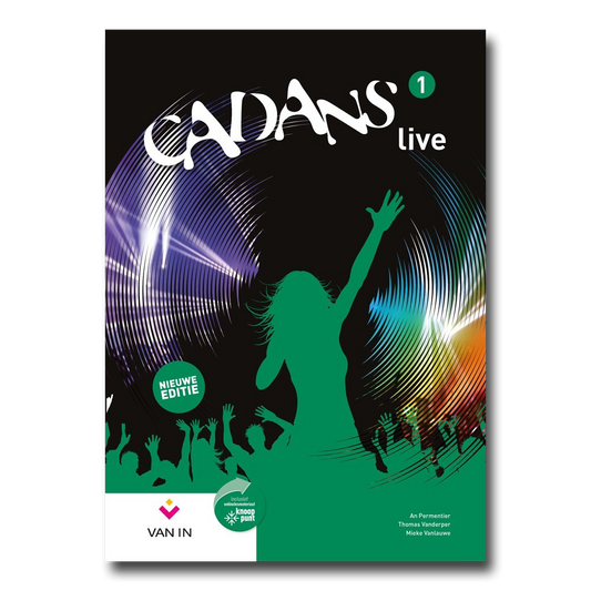 Cadans Live 1 -editie 2016- leerwerkschrift