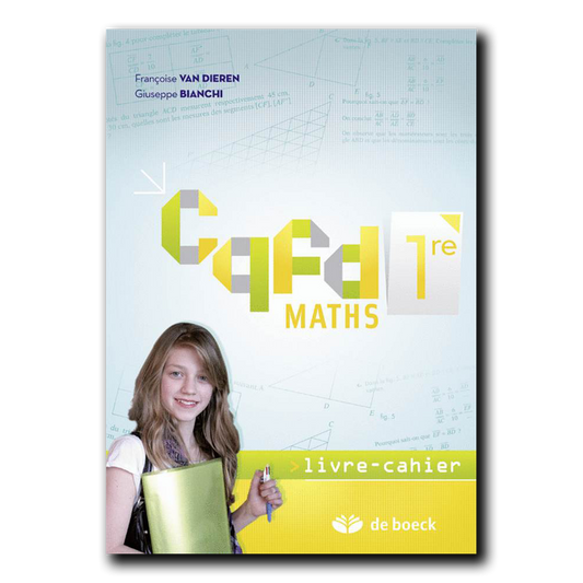 Cqfd Maths 1re - Livre-cahier