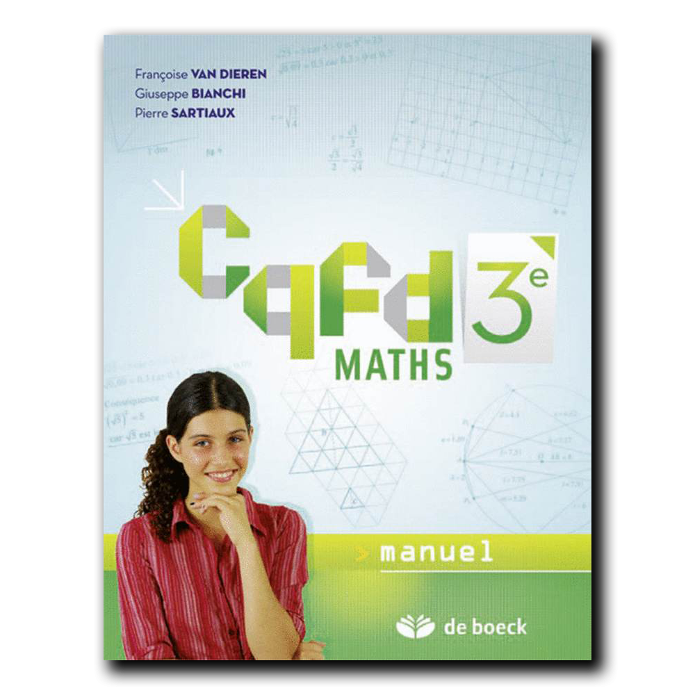 Cqfd Maths 3e - Manuel