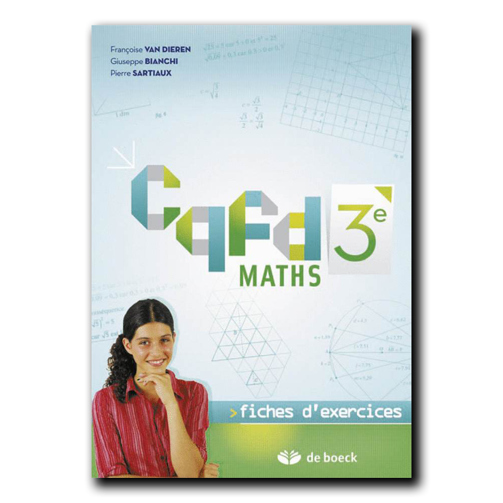 Cqfd Maths 3e - Fiches d'exercices