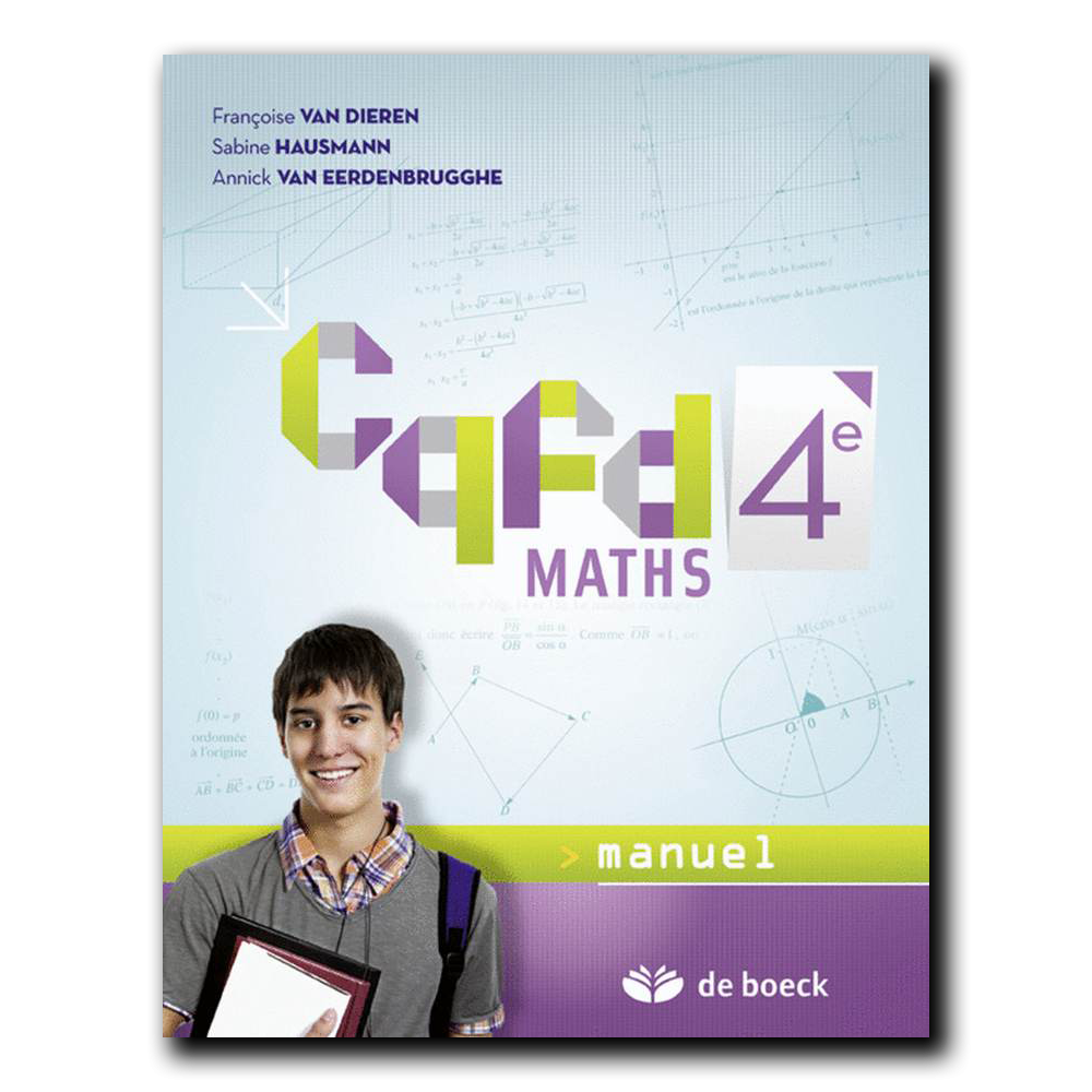 Cqfd Maths 4e - Manuel