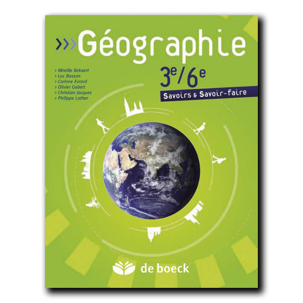 Géographie - 3e/6e