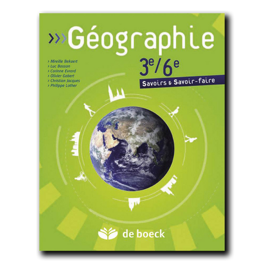 Géographie - 3e/6e