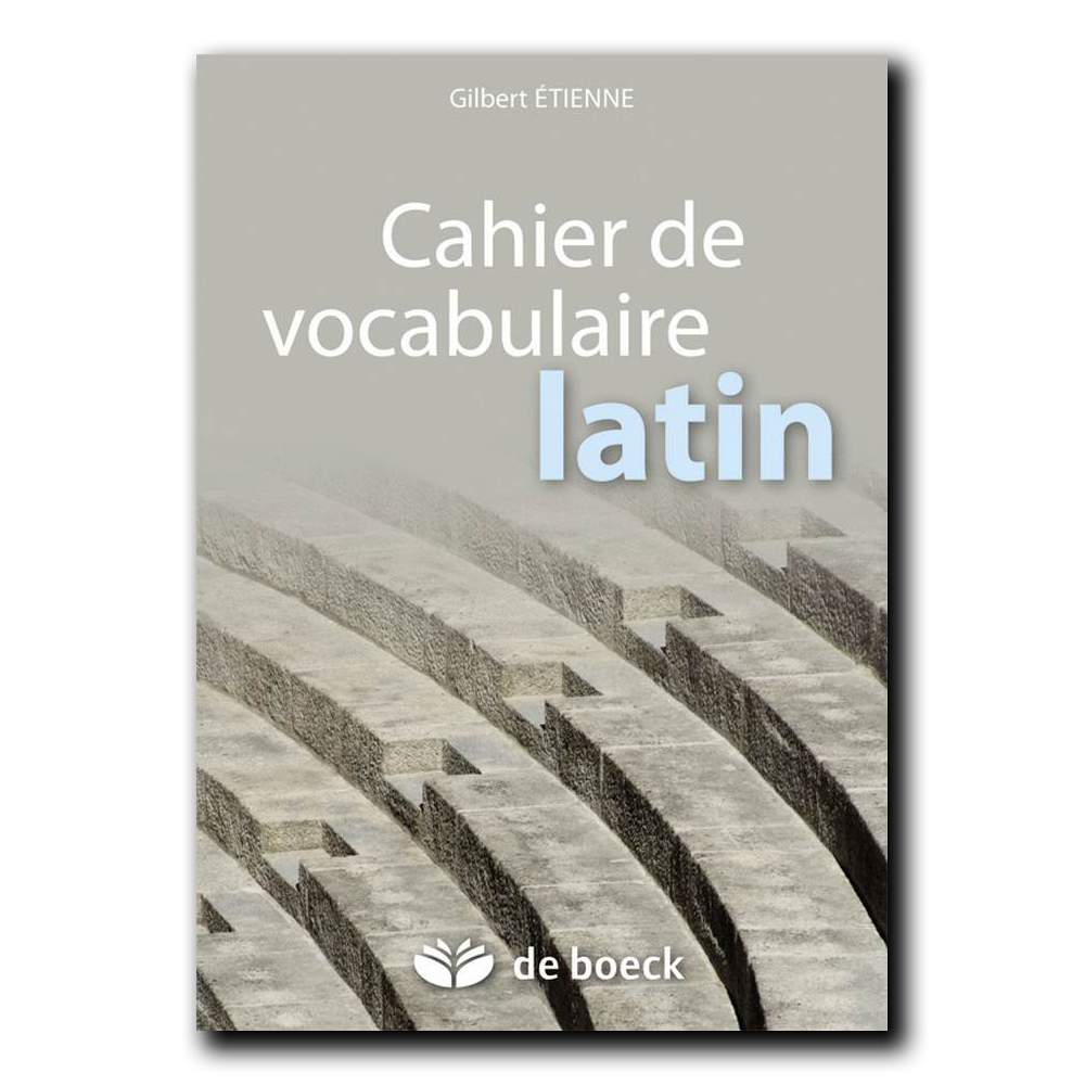 Cahier de vocabulaire latin