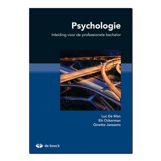 Psychologie. Inleiding voor de professionele bachelor