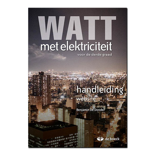 WATT met elektriciteit 5/6 - handleiding digitaal