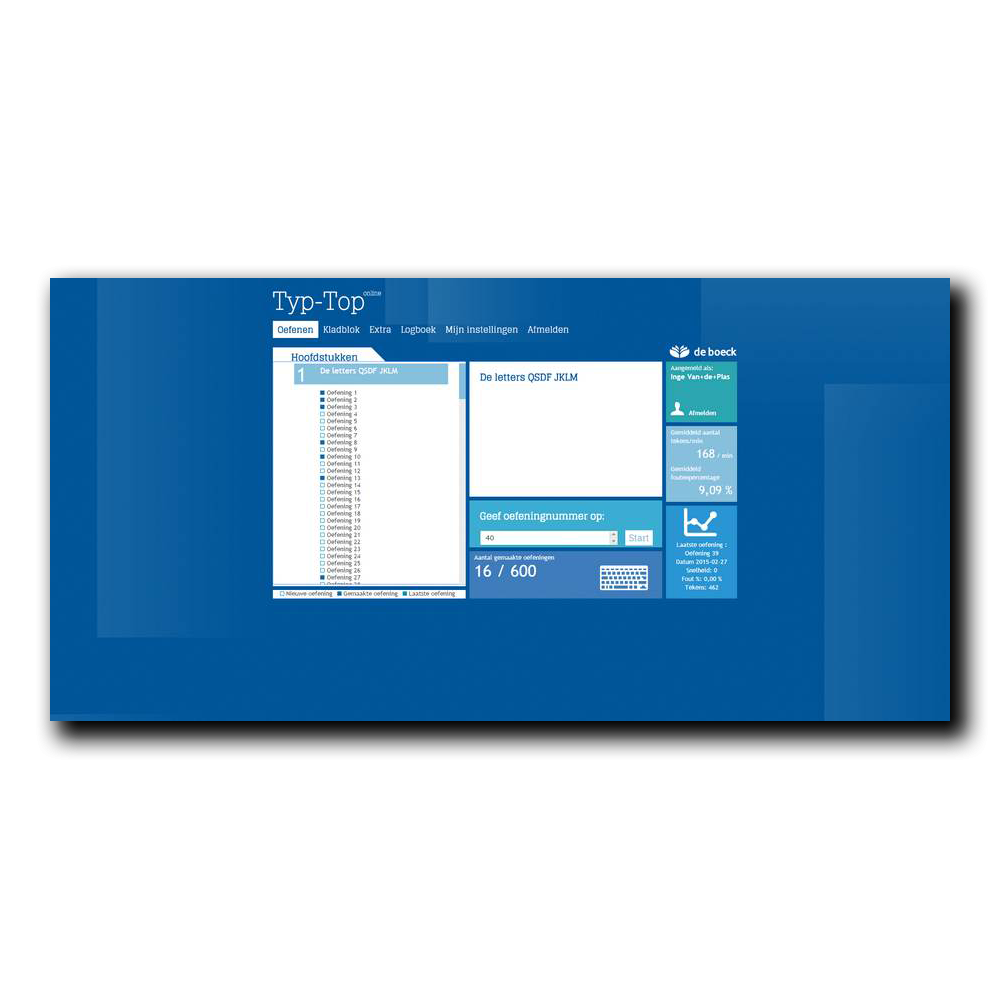 Typ-Top 2 online - toegangscode 1 extra jaar