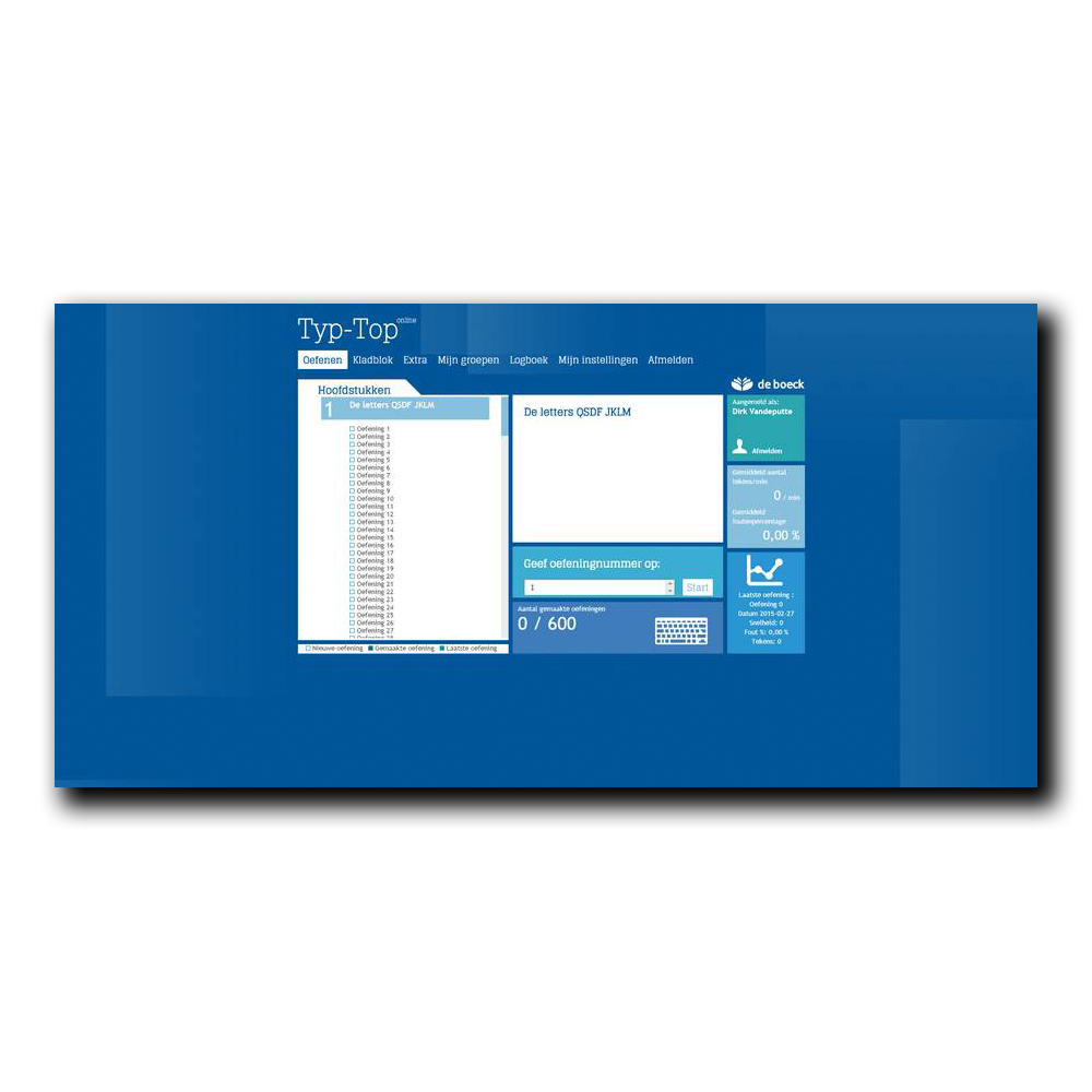 Typ-Top Plus online - toegangscode voor de leerkracht