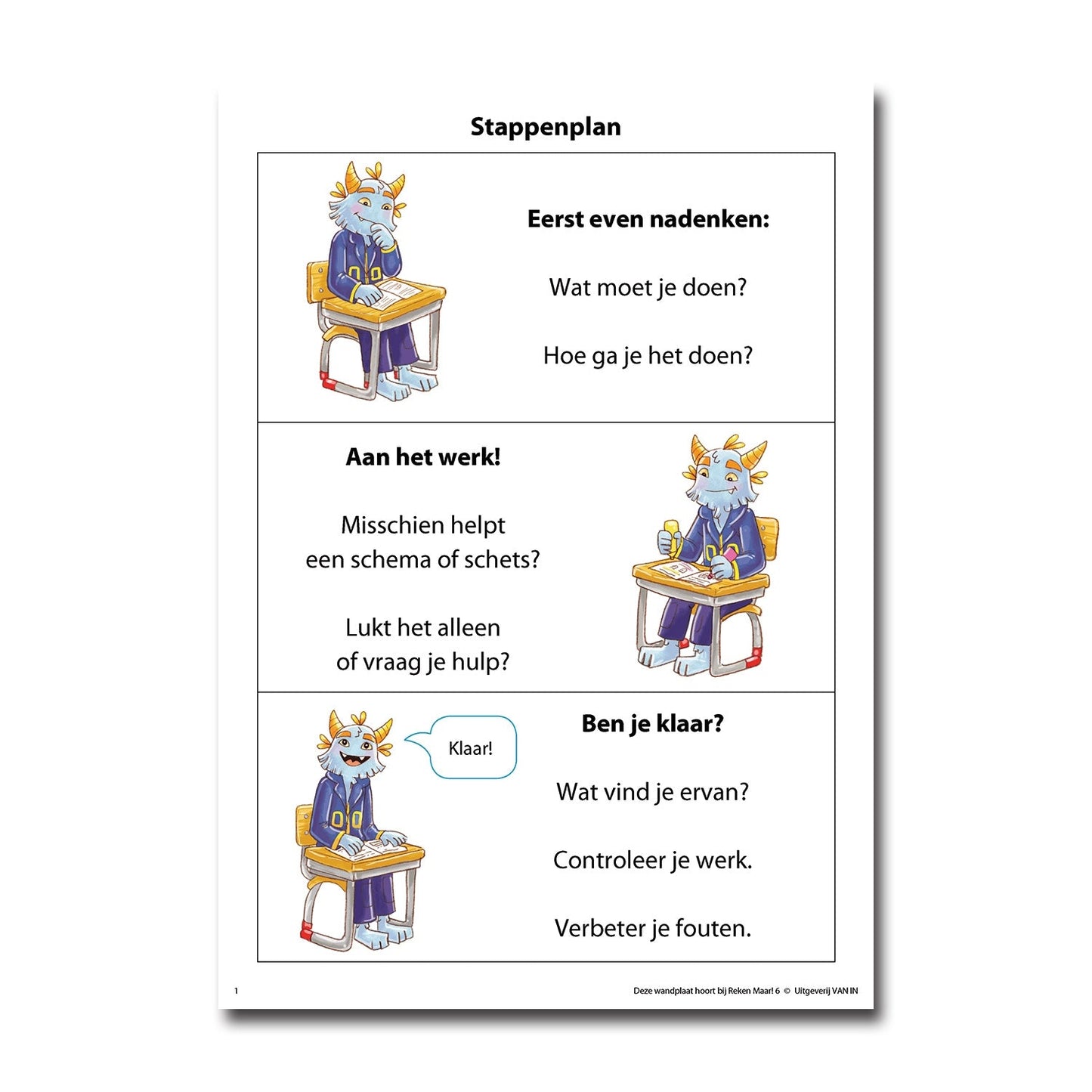 Reken Maar! 6 - wandplaten