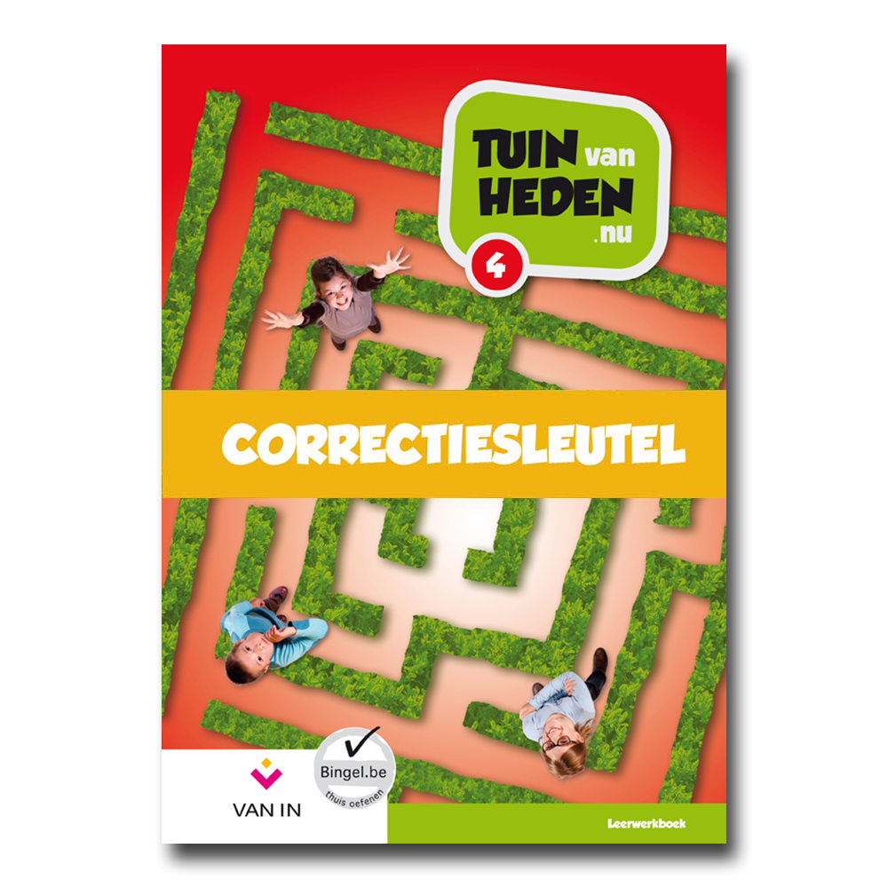 Tuin van Heden.nu 4 - Correctiesleutel