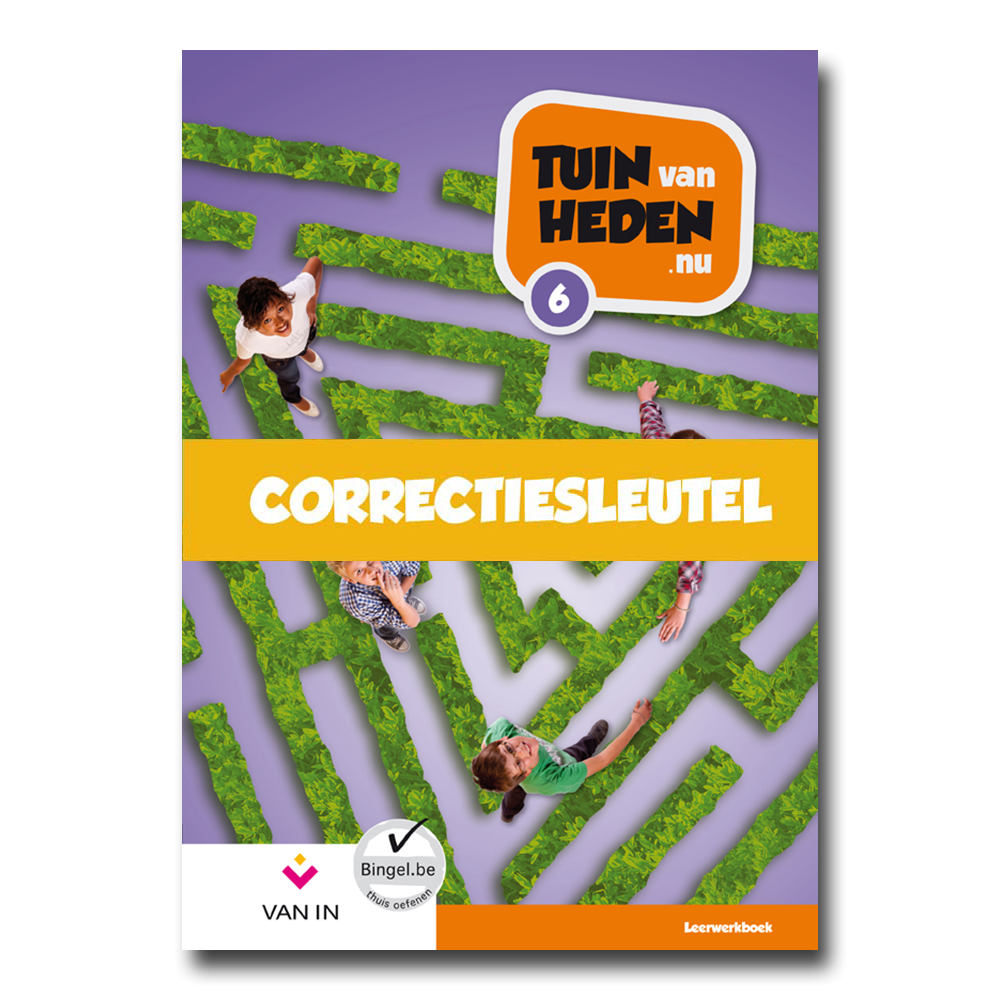 Tuin van Heden.nu 6 - Correctiesleutel