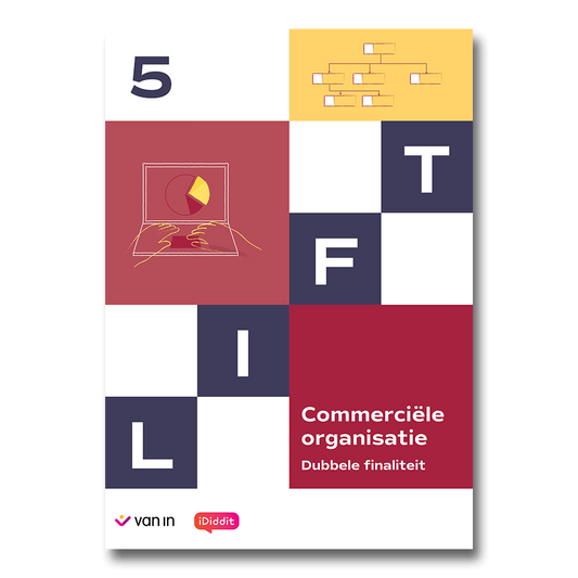 Lift 5 D/A - commerciële organisatie leerwerkboek