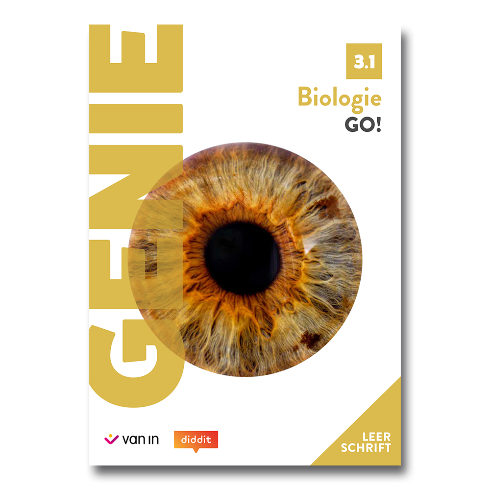 Genie Biologie GO! 3 - leerschrift 1u (editie 2024)