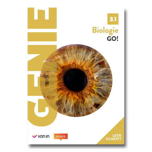 Genie Biologie GO! 3 - leerschrift 1u (editie 2024)