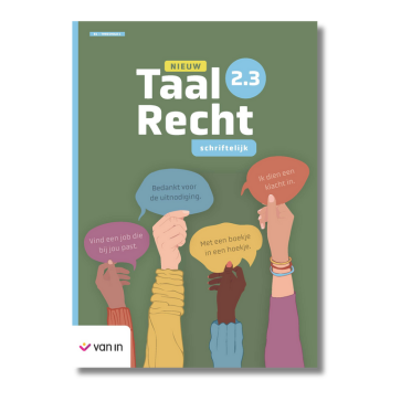 Nieuw TaalRecht 2.3 schriftelijk - leerwerkboek