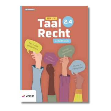 Nieuw TaalRecht 2.4 schriftelijk - leerwerkboek