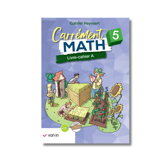 Carrément Math 5 - cahier A (pacte)