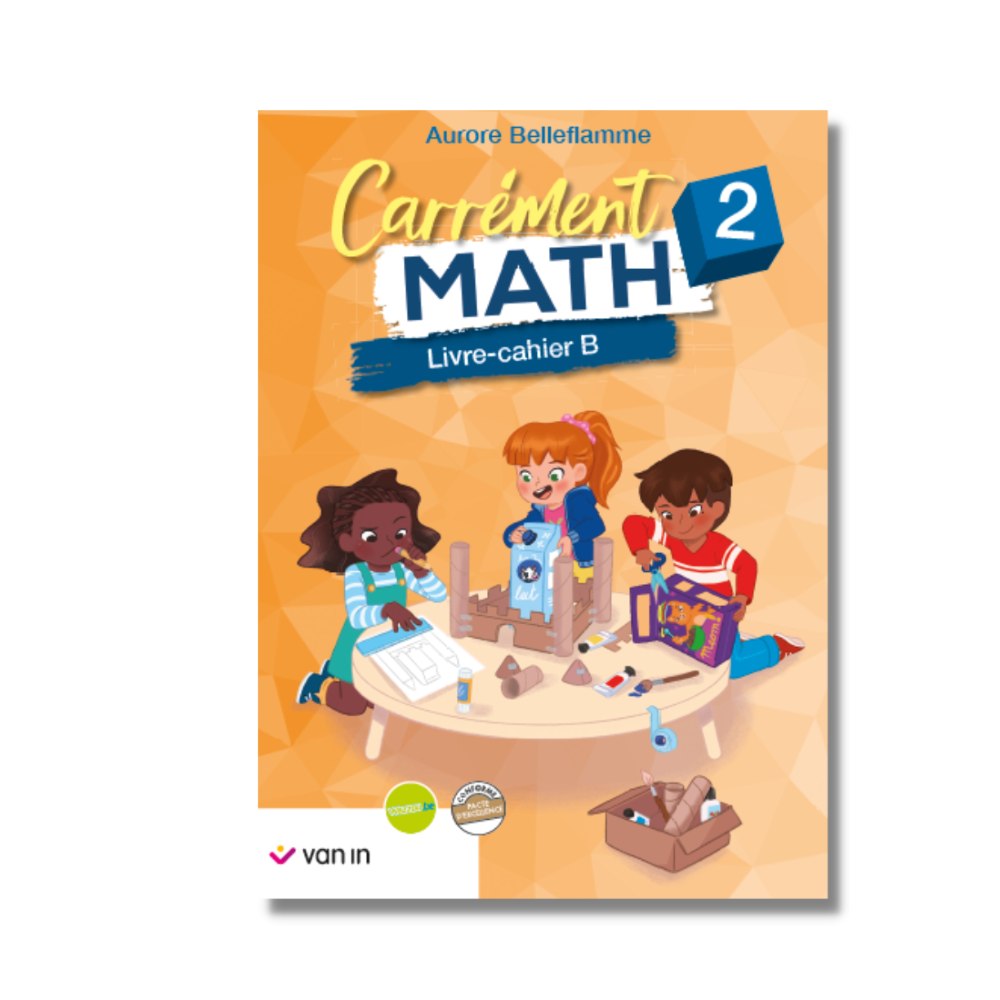 Carrément Math 2 livre-cahier B (Pacte)