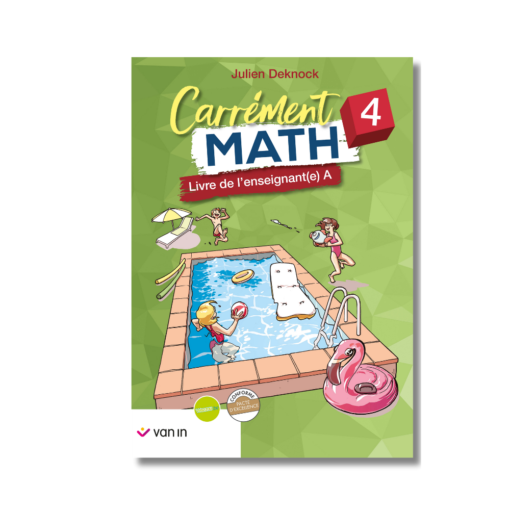 Carrément Math 4 - livre de l'enseignant A (pacte)