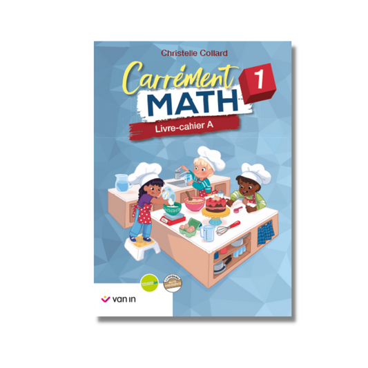 Carrément Math 1 livre-cahier A (Pacte)