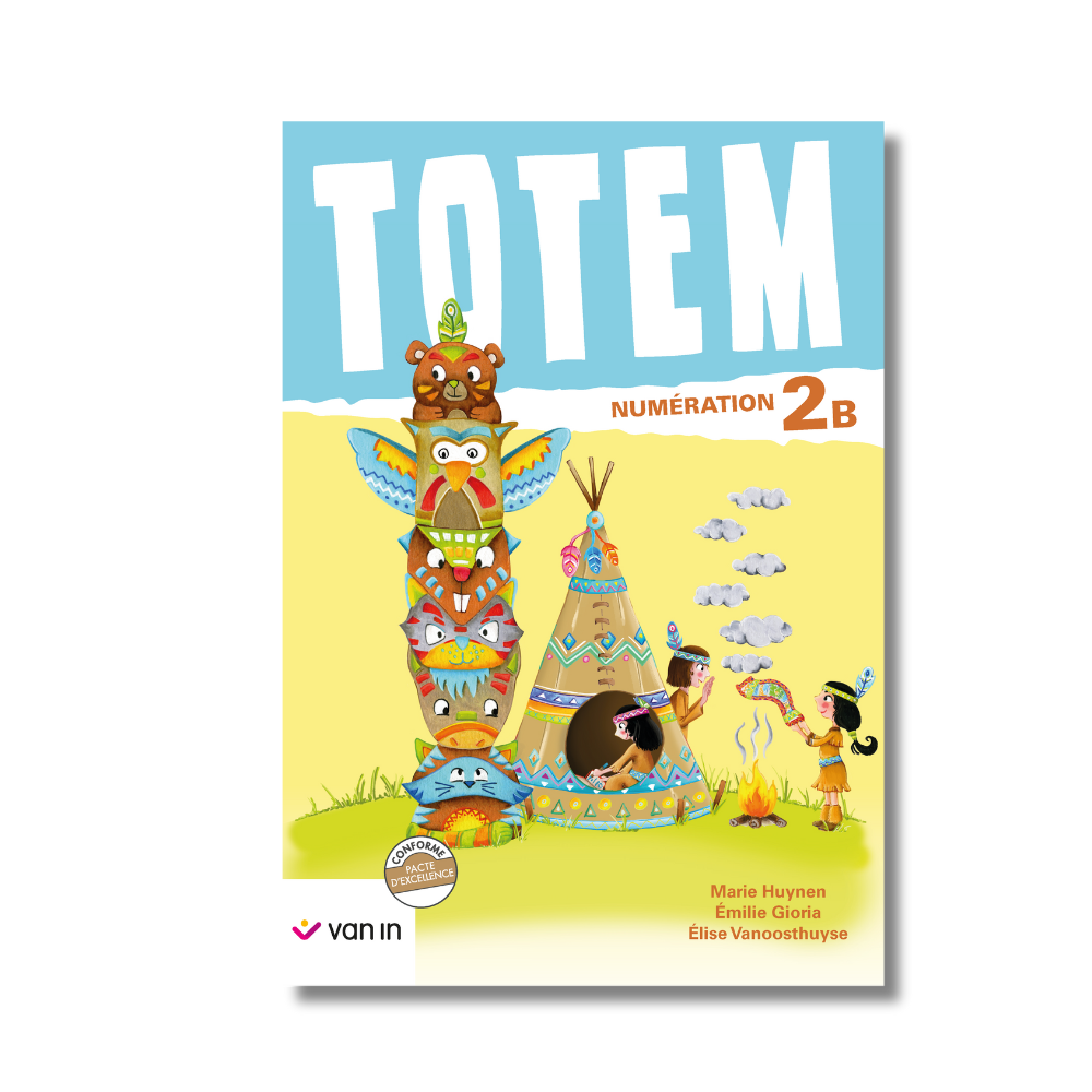 Totem mathématique numération 2B livre-cahier (pacte)