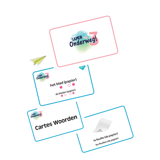 Samen Onderweg! 3 Jeu de carte (woorden) - Bruxelles (Pacte)