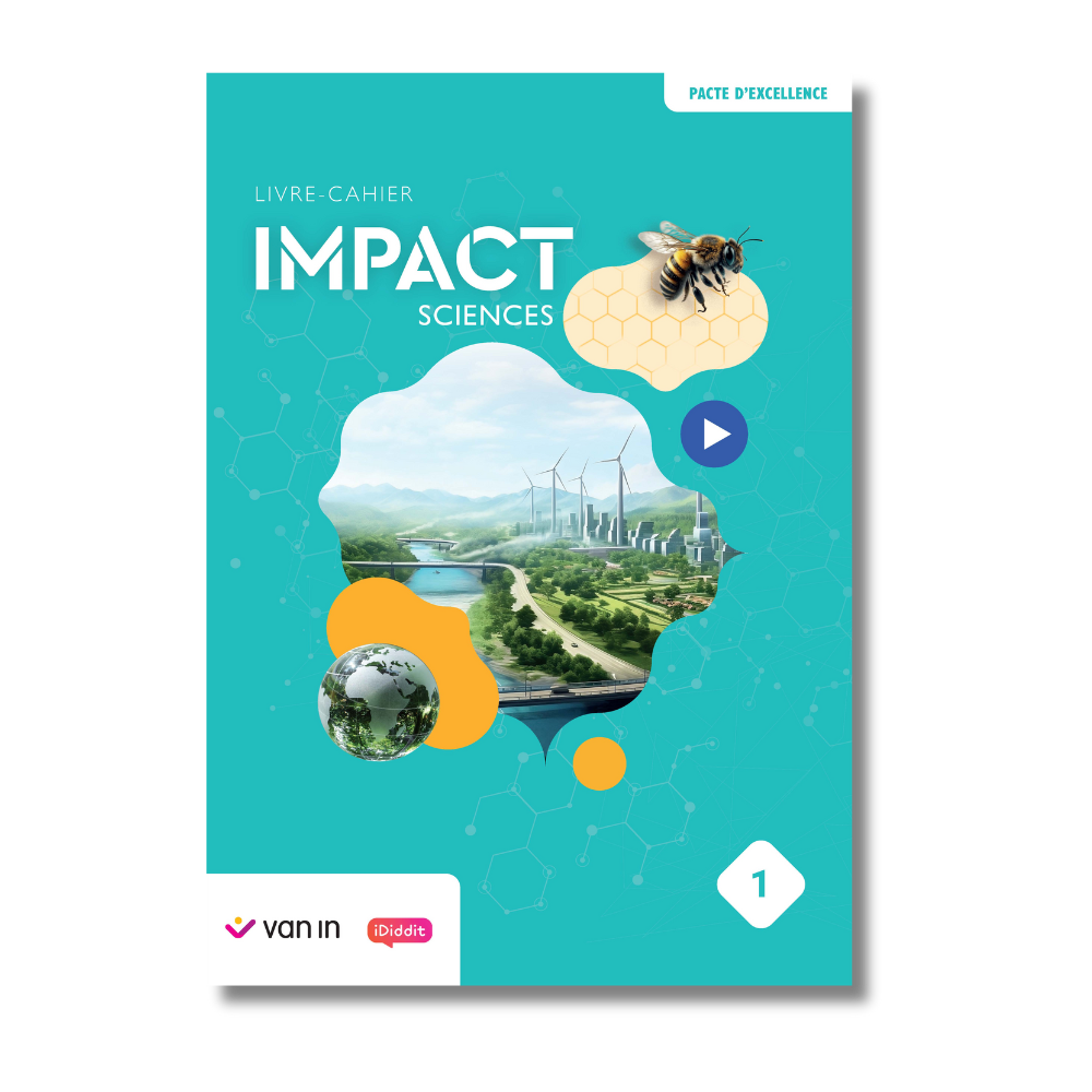 Impact Sciences 1 (pacte) - livre-cahier