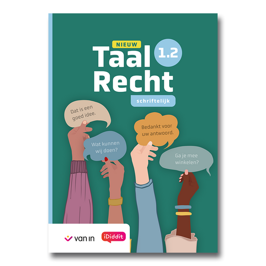 Nieuw TaalRecht 1.2 schriftelijk - leerwerkboek (editie 2025)