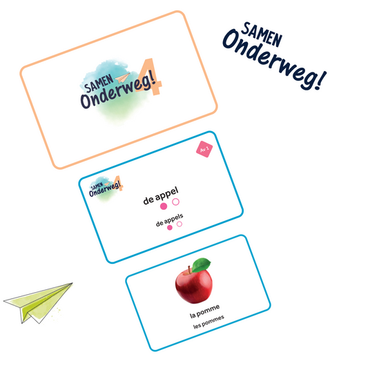 Samen Onderweg! 4 Jeu de carte (woorden) - Bruxelles (Pacte)