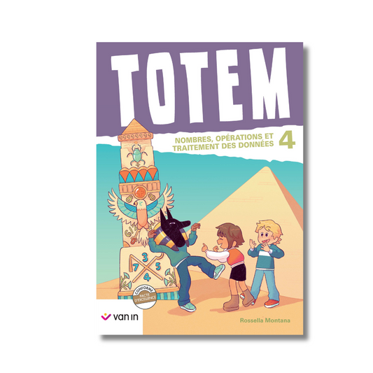 Totem mathématique 4 livre-cahier (pacte) - Numération et Traitement des données