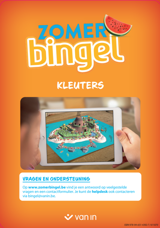 Zomerbingel 2026 vakantiepakket oudste kleuters