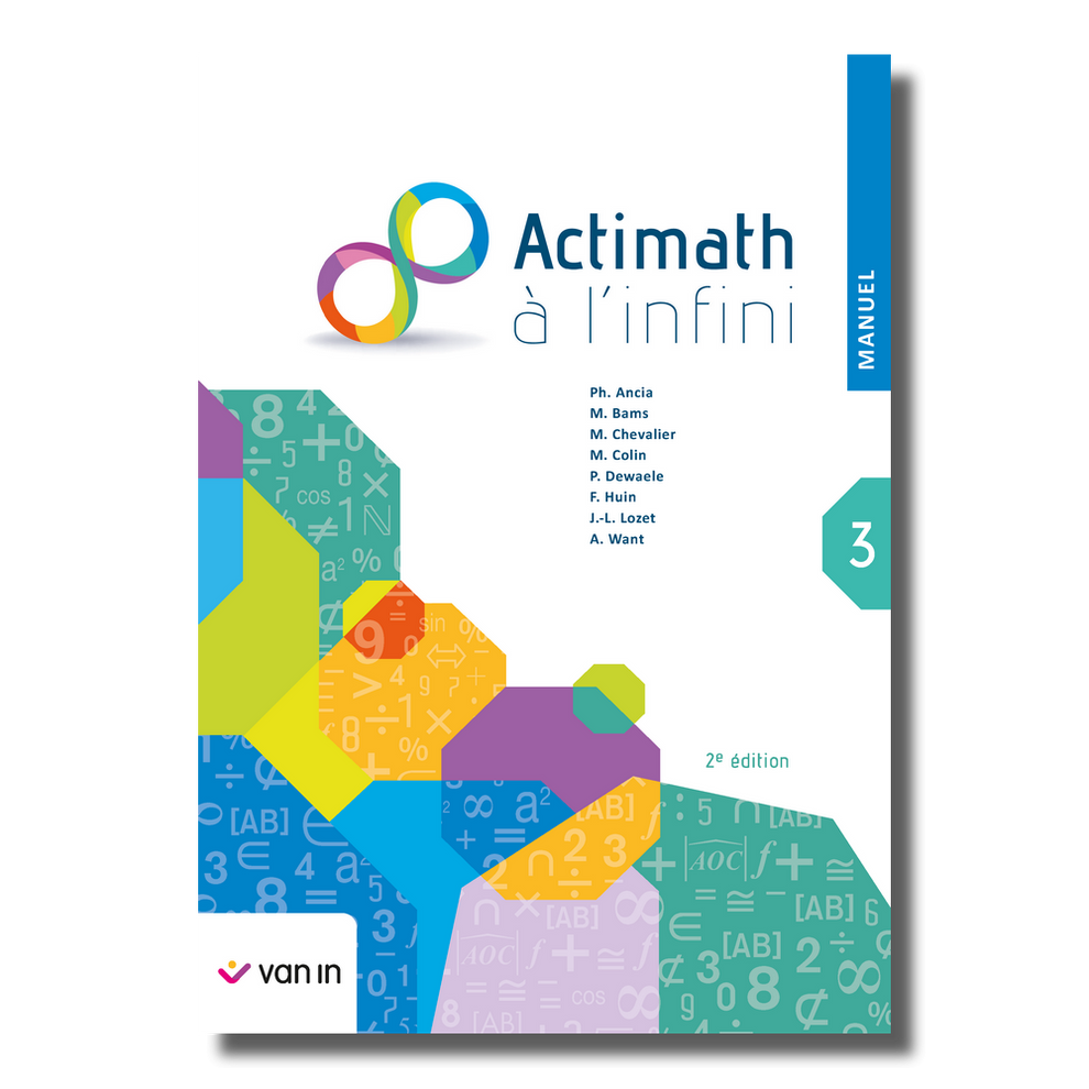 Infi Math 3 Actimath à l'infini 3 - manuel (2e édition) – Van In Webshop
