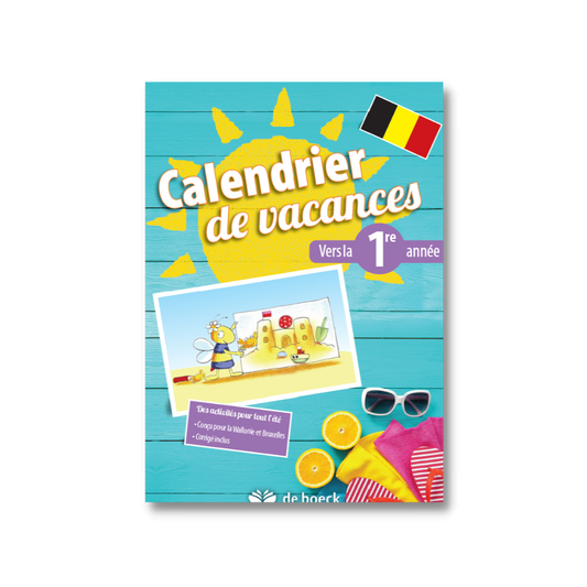 Calendrier de vacances. Vers la 1re