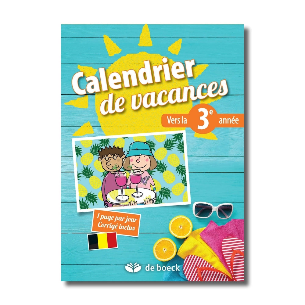 Calendrier de vacances. Vers la 3e