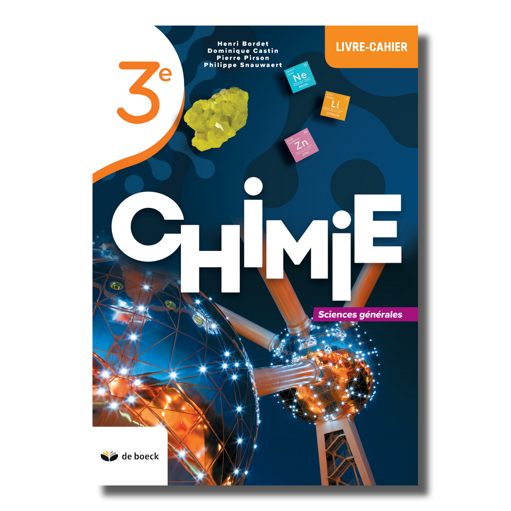 Chimie 3 (sciences générales) - manuel 2021