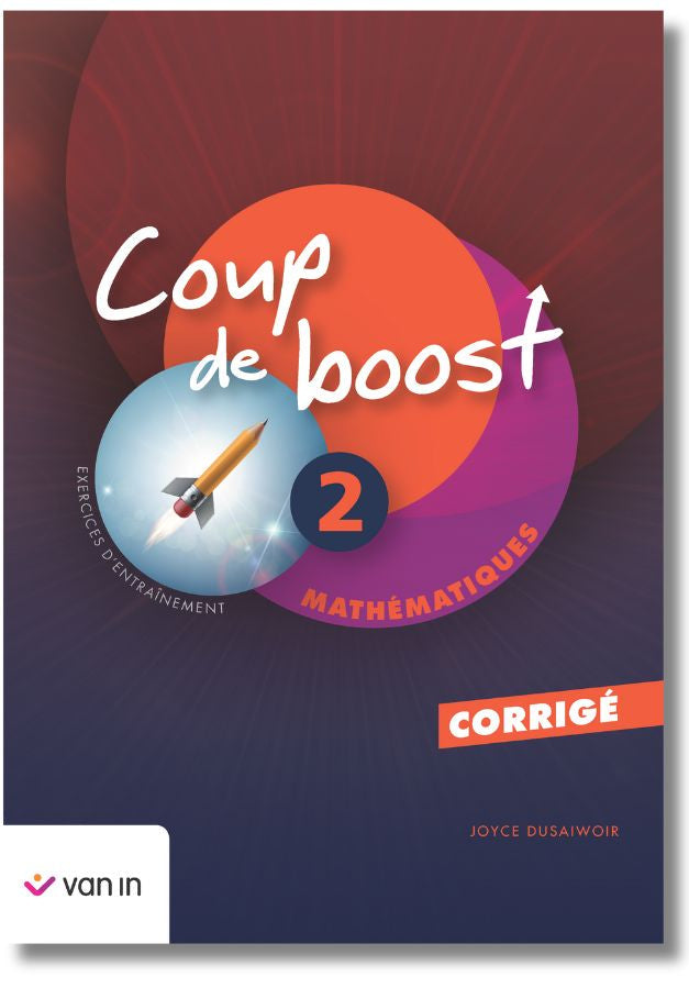 Coup de Boost - Mathématiques 2 corrigé – Van In Webshop