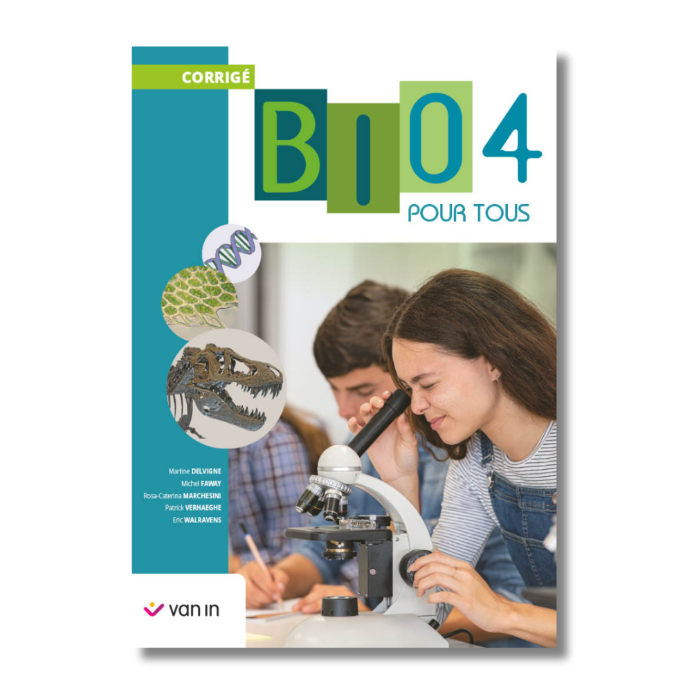 Bio 4 pour tous - corrigé 2022