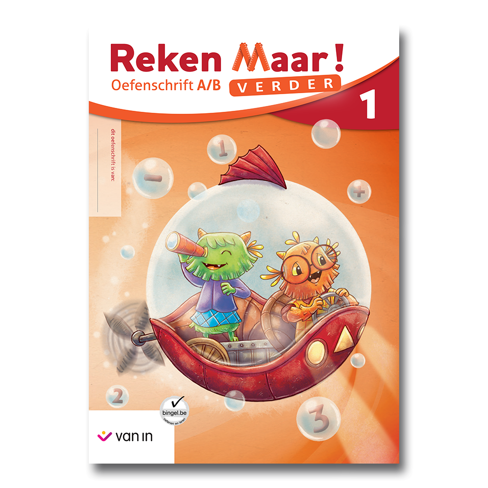 Reken Maar! verder 1 - oefenschrift a/b