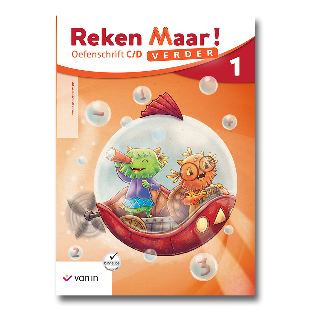 Reken Maar! verder 1 - oefenschrift c/d