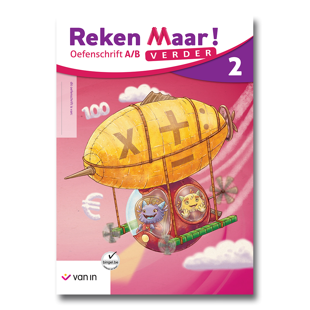 Reken Maar! verder 2 - oefenschrift a/b