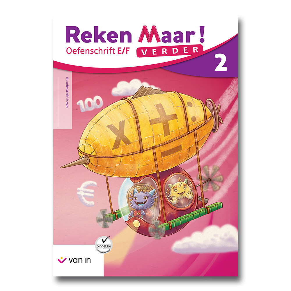 Reken Maar! verder 2 - oefenschrift e/f