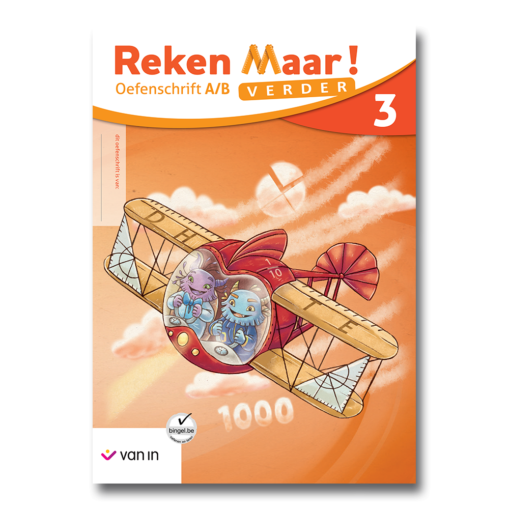 Reken Maar! verder 3 - oefenschrift a/b