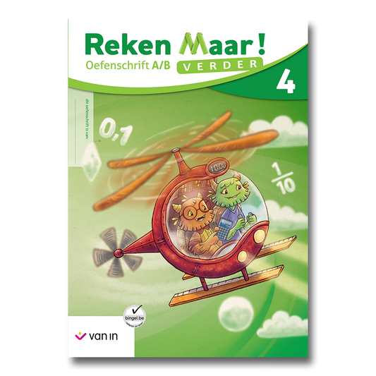 Reken Maar! verder 4 - oefenschrift a/b