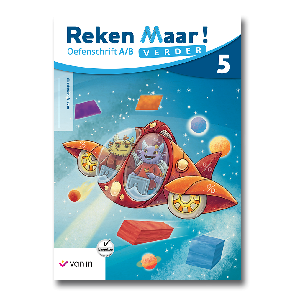 Reken Maar! verder 5 - oefenschrift a/b