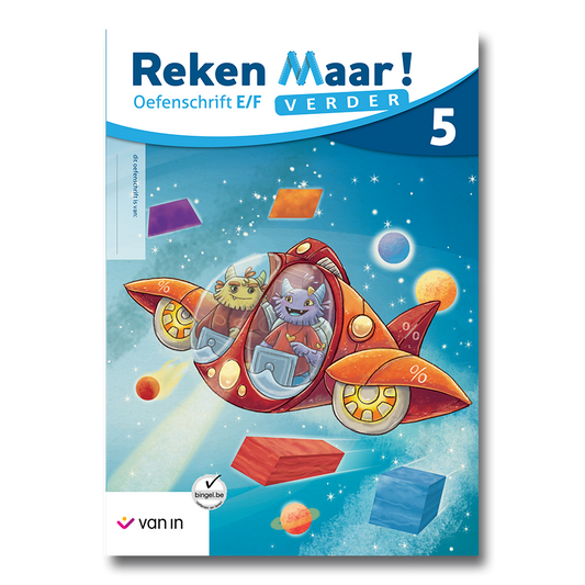 Reken Maar! verder 5 - oefenschrift e/f