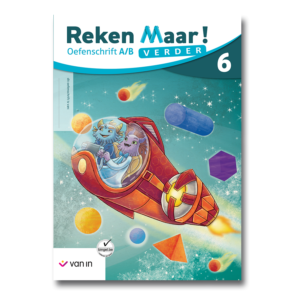 Reken Maar! verder 6 - oefenschrift a/b