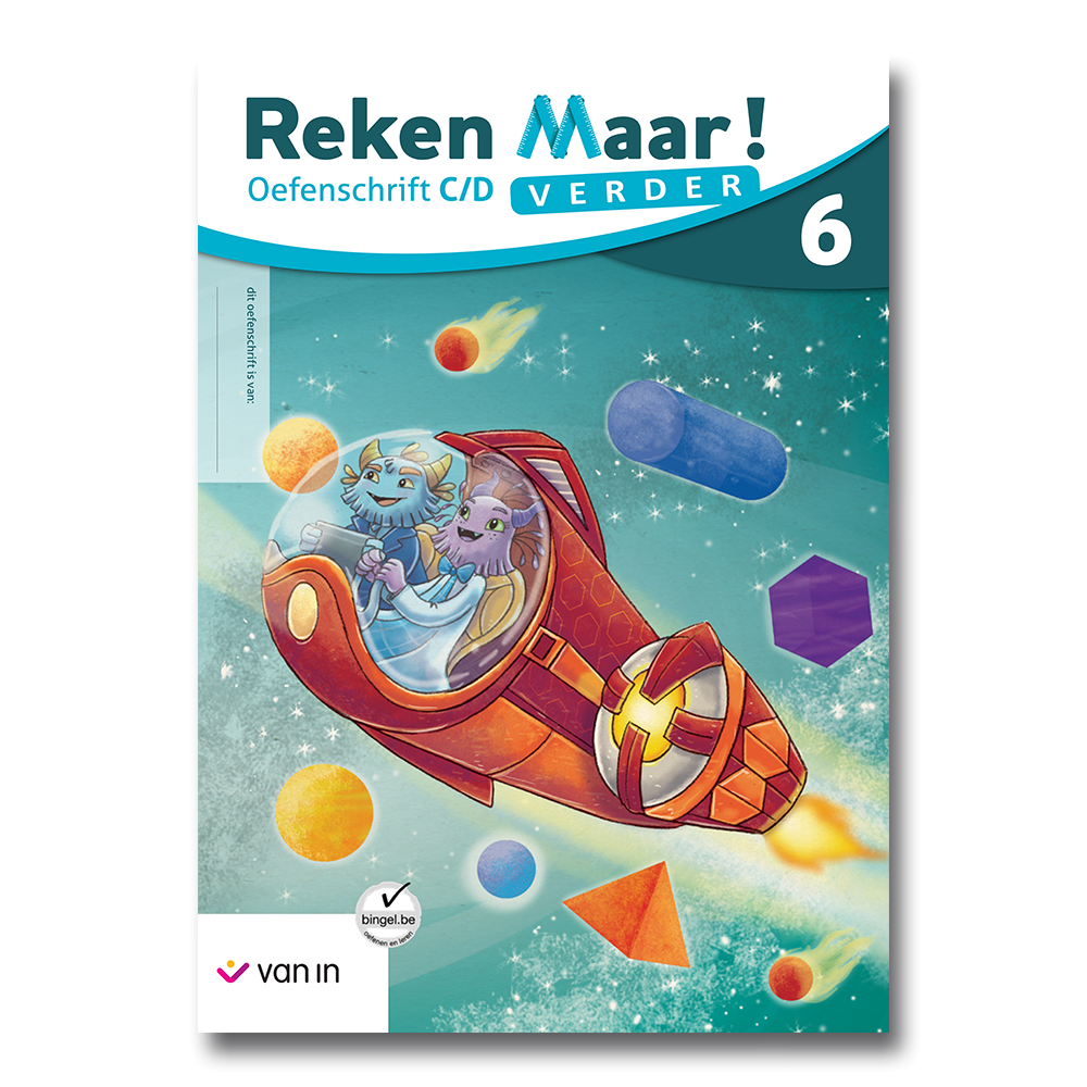 Reken Maar! verder 6 - oefenschrift c/d