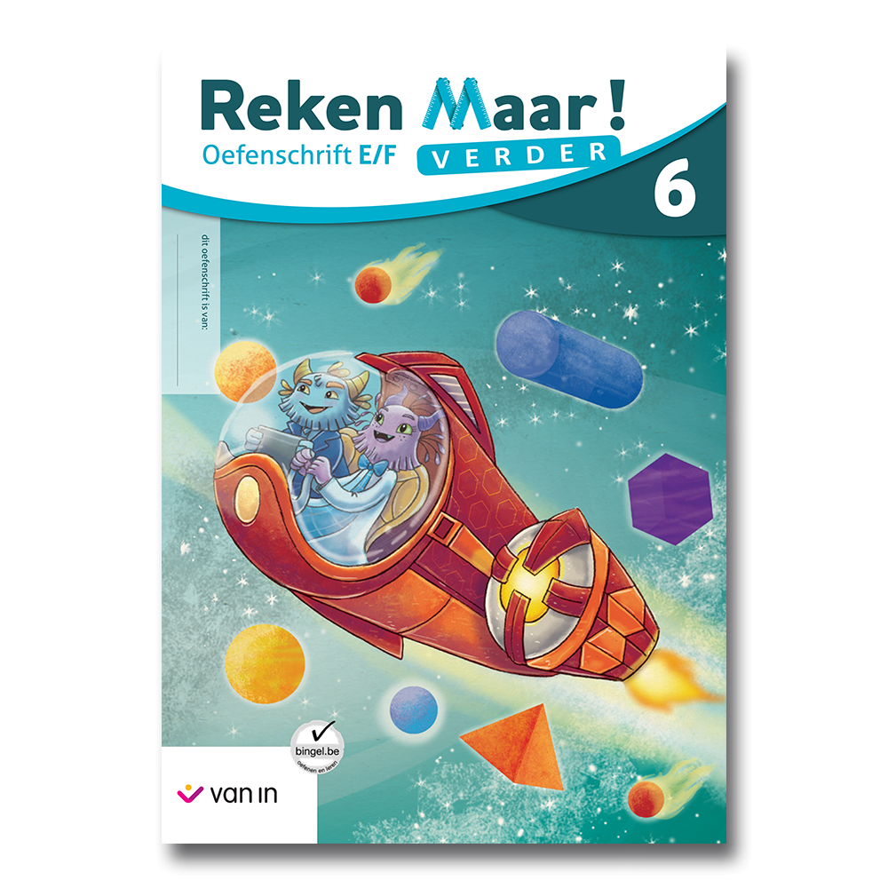 Reken Maar! verder 6 - oefenschrift e/f